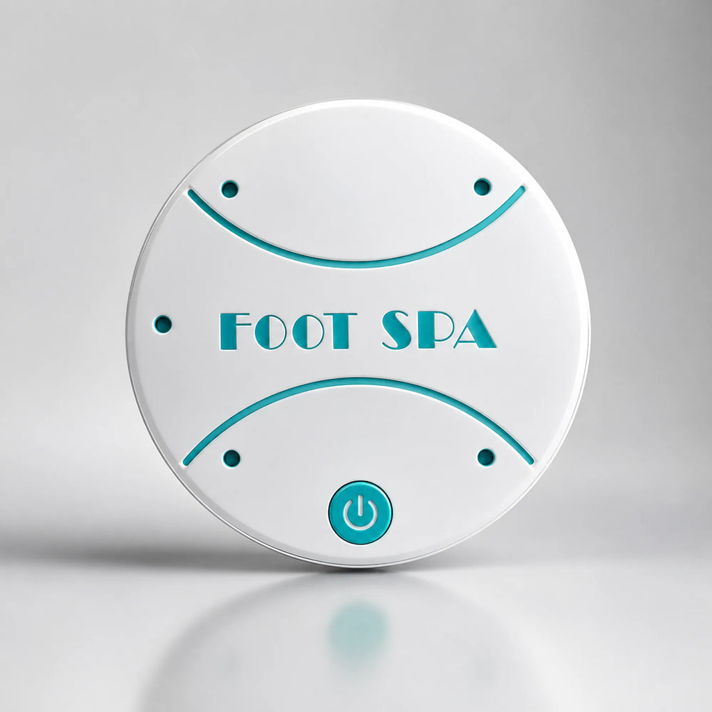 Close-up of the Foot Spa remote control unit